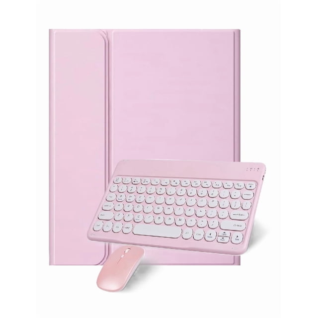 Funda Con Teclado y Mouse Para ipad 10