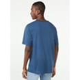 thumbnail image 3 of Free Assembly Men’s Everyday Cotton Tee with Short Sleeves, Sizes S-3XL, 3 of 8