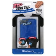 Zip Screen Blue Paint, 1 Each