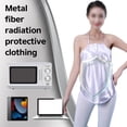 thumbnail image 5 of Maternity Anti-Radiation Clothes Radiation Protection Pregnant Apron Belly band Silver Fiber, 5 of 6