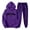 Purple, variant on New York Sweat Suits for Womens 2 Piece 2026 Trendy Hoodie and Joggers Sweatpants Matching Set