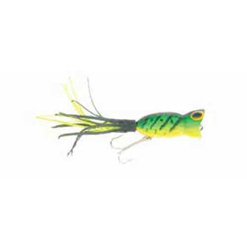 Arbogast Hula Popper G770-02 TopWater Lure for Color Black for Night BITE Bass 