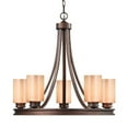 thumbnail image 1 of Golden Lighting 1051-5 SBZ Hidalgo 5 Light Chandelier, 1 of 3