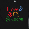 thumbnail image 4 of Inktastic I Love My Grandpa Boys or Girls Baby T-Shirt, 4 of 5