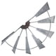 thumbnail image 3 of Iron Wall Decoration with Half Windmill Design for Home 1 Piec, 3 of 5