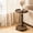 Tiger Stripe, variant on LIXI C Shaped End Table,Round Side Table,360° Rotating Adjustable Height Couch Side Tables for LivingRoom, Bedroom, Corners and Office(Tiger Stripe)