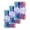 Purple Blue, variant on Purple Leaves Kitchen Dish Towels for Drying Dishes Set of 3, Spring Summer Botanical Farmhouse Modern Art Waffle Weave Microfiber Hand Tea Bathroom Towels Quick Dry & Absorbent Towel 15.7x23.6