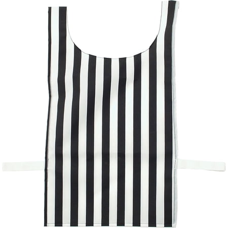 Champion Sports Referee Pinnie, Black/White, Adult