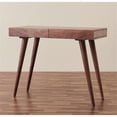 thumbnail image 1 of Pratt 39 inch Solid Wood Office Desk in Dark Walnut, 1 of 19
