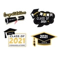 thumbnail image 4 of 4 Pièces 2021 Graduation Fête Cour Signes Classe de 2021 Pieu Signes Pelouse Décor, 4 of 6