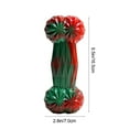 thumbnail image 3 of kladzum Christmas-themed Bones Chew Toy for Pet and Long-lasting and Teeth-cleaning Dog Toy, 3 of 7