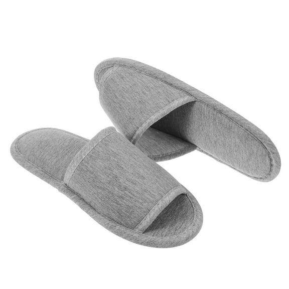 ELAYARD Lightweight Grey Folding Travel Slippers Made with Easy-to-Clean EVA Material, Portable and Comfortable