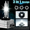 thumbnail image 3 of D1S HID Headlight Bulbs 35W For Seat Ibiza 2013-2014 High and Low Beam 6000K 2X, 3 of 12