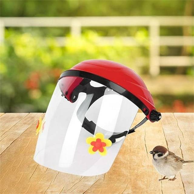 Wearable Hummingbird Feeder Hat Face Cover Hummingbird Feeder Adjustable Headband Head Mounted Bird Feeder For Outside Garden