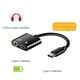 thumbnail image 3 of Auriculares a 3.5mm Audio Aux Adaptador &Charge Jack Auricular Tipo-C 2-en-1 Adaptador, 3 of 7