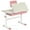 Pink, variant on Resenkos Height-Adjustable Kids Desk with Tilt Desktop and Book Stand-Pink, Small Folding Table for Arts & Crafts, Snack Time, Homeschooling, Homework