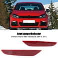 thumbnail image 3 of 5K0945106F, Réflecteur de Pare-Chocs Arrière Anti-Choc Rouge Facile à Installer pour MK6 Hatchback, 3 of 7