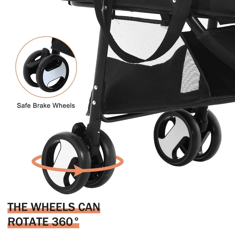 4 wheel top jogging stroller