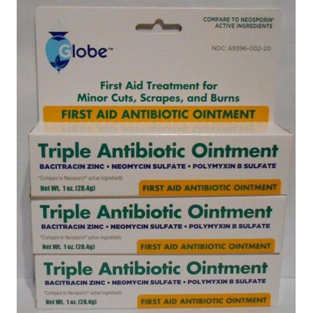 First Aid Triple Antibiotic Ointment 1oz Tube -3 Pack