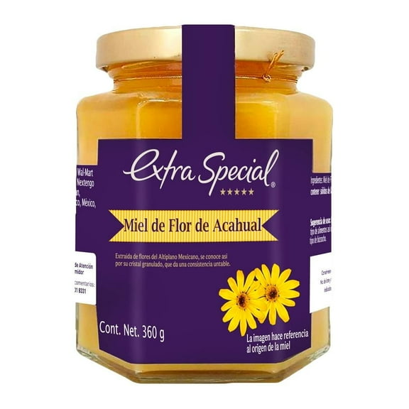 Miel Extra Special de flor de acahual 360 g