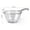 white_Free Size, variant on Gnmfd Water Spoon for Watering Flowers and Kitchen, Large 42oz Transparent Ladle with Long Handle, Anti-Spill Design for Cooking, Water Storage Bucket, Gardening, Plant Care