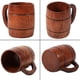 thumbnail image 3 of Daboolka 1 Pieza Práctica Taza de Madera para Cerveza, Leche, café, té, Taza para Beber Hecha a Mano para Bar en casa con Mango, 3 of 8
