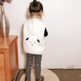 thumbnail image 6 of URMAGIC Baby Toddler Winter Puffer Vest Cute Claw Cartoon Sleeveless Lightweight Waistcoat Jacket for Kid Girls Boys 3-4 Years, 6 of 6