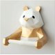 thumbnail image 1 of Soporte De Papel Higiénico Geométrico Panda Negro Para Decoración De Pared De Baño - Dorado, 1 of 5