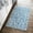 Light Blue, variant on Lahome Decor 2'x3' Washable Rug for Bedroom, Vintage Area Rug for Dorm Room, Indoor Soft Distressed Floral Throw Rugs Non-Slip Backing for Entryway Farmhouse Kitchen Kids Playroom,Light Grey
