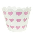 thumbnail image 2 of Wrapables® Standard Size Hearts Cupcake Wrappers (Set of 20), Pink, 2 of 4