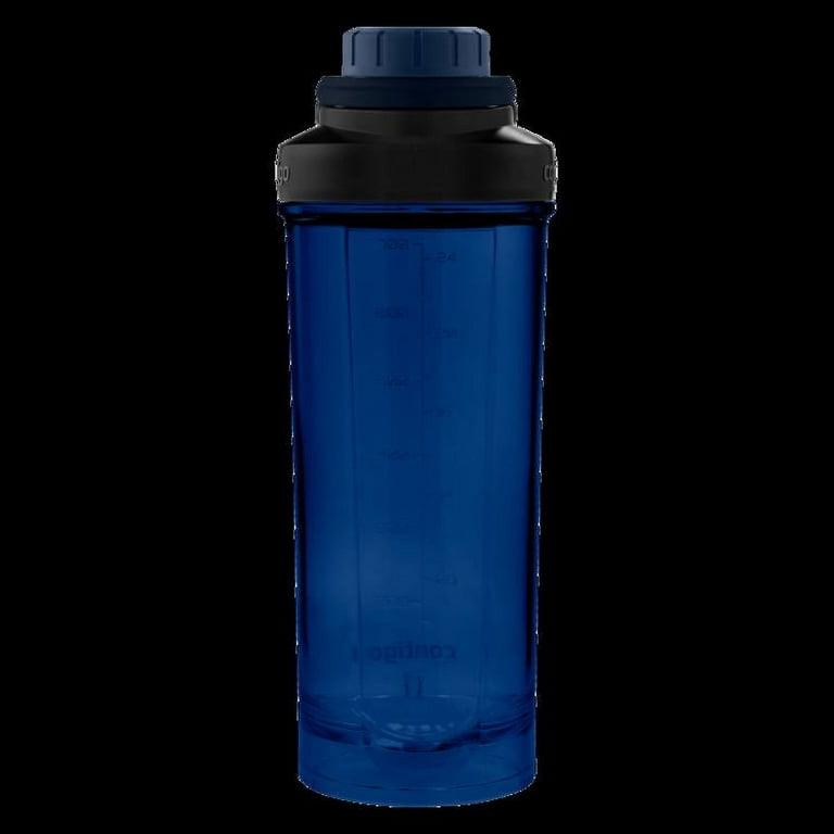 Contigo Shake & Go Fit Shaker Bottle, 28 oz, Athens Blue
