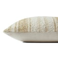 thumbnail image 3 of Chris Loves Julia x Loloi Drew Gold/Ivory 18" x 18" Pillow, 3 of 4