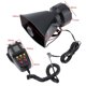 thumbnail image 2 of 100w Dc12v 120db 7 Altavoz de sirena de advertencia electrónica para coche con sonido, 2 of 5