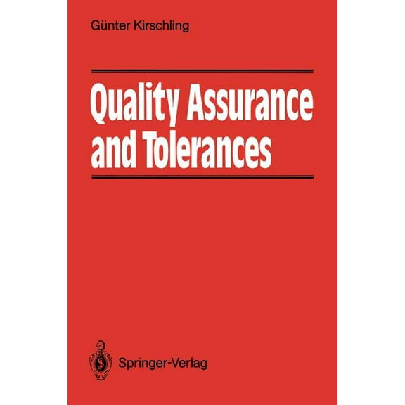 Quality Assurance and Tolerance, (Paperback)