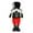 Green, variant on Christmas Soldier Telescopic Figure Retractable Height Adjustable Faceless Ornament Christmas Festive Decoration