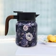 thumbnail image 4 of Raidley Vintage Floral Pattern Tea Thermos, Doresty Thermos Tea Pot, Tea Thermos With Infuser,Vintage Floral Pattern Tea-Built-In Infuser, Stainless Steel Thermal Carafe With Lid For Hot Drinks, 4 of 7