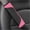 Pink, variant on 2PCS Car Seat Belt Cover, Carbon Fiber Seatbelt Shoulder Protection, Soft Car Seat Belt Strap Cushion Protect Your Neck and Shoulder, Car Accessories Seat Belt Pad for Car Truck (Purple)