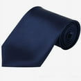 thumbnail image 3 of Corbata de grupo Corbata de satén Corbata de hombre Corbata azul de color liso Corbata de boda Corbata de negocios Corbata negra monocromática para padrinos de boda, 3 of 5