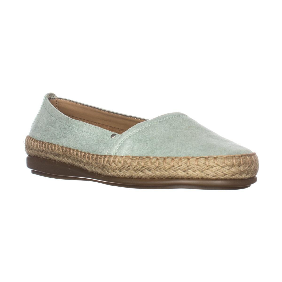 Womens Aerosoles Solitaire Slip-On Espadrille Flats, Light Green Combo ...