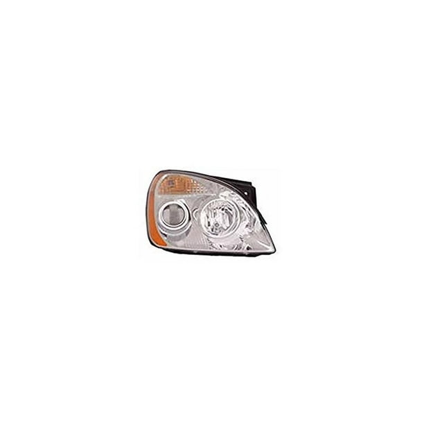 Replacement Depo 3231141RAFDC Passenger Side Headlight For 0709 Kia