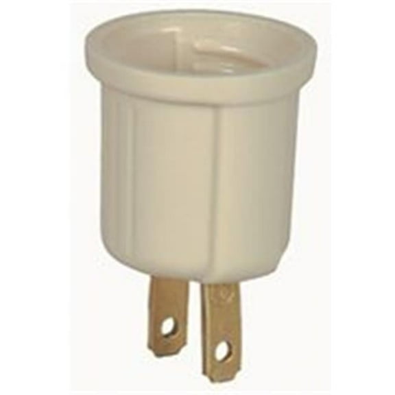 Eaton Wiring Devices 738V-BOX Outlet Adapter 125 V 660 W Medium Base Ivory