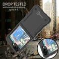 thumbnail image 3 of CoverON Impact Resistant Heavy Duty Cell Phone Case for Samsung Galaxy Z Flip 5, Black, 3 of 9