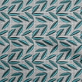 thumbnail image 1 of oneOone Velvet Turquoise Green Fabric Abstract Leaf With Dot Sewing Craft Projects Fabric Prints By Yard 58 Inch Wide, 1 of 4