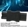 thumbnail image 4 of IEC320 C8 To C5 Converter, 4pcs Reinforced Design Plug and Play Power Cord Adapter Connector 10A 250V 2.5A 250V  for Digital Camera for UPS Server, 4 of 7
