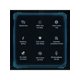 thumbnail image 5 of P36 Wireless Earbuds Low-Latency(45ms), TWS BT5.2 Ear Buds, USB C Fast Chager With 300mAh Charger Case(40mAh*2 Earbuds) Support 4-5H Single Playtime,, 5 of 5