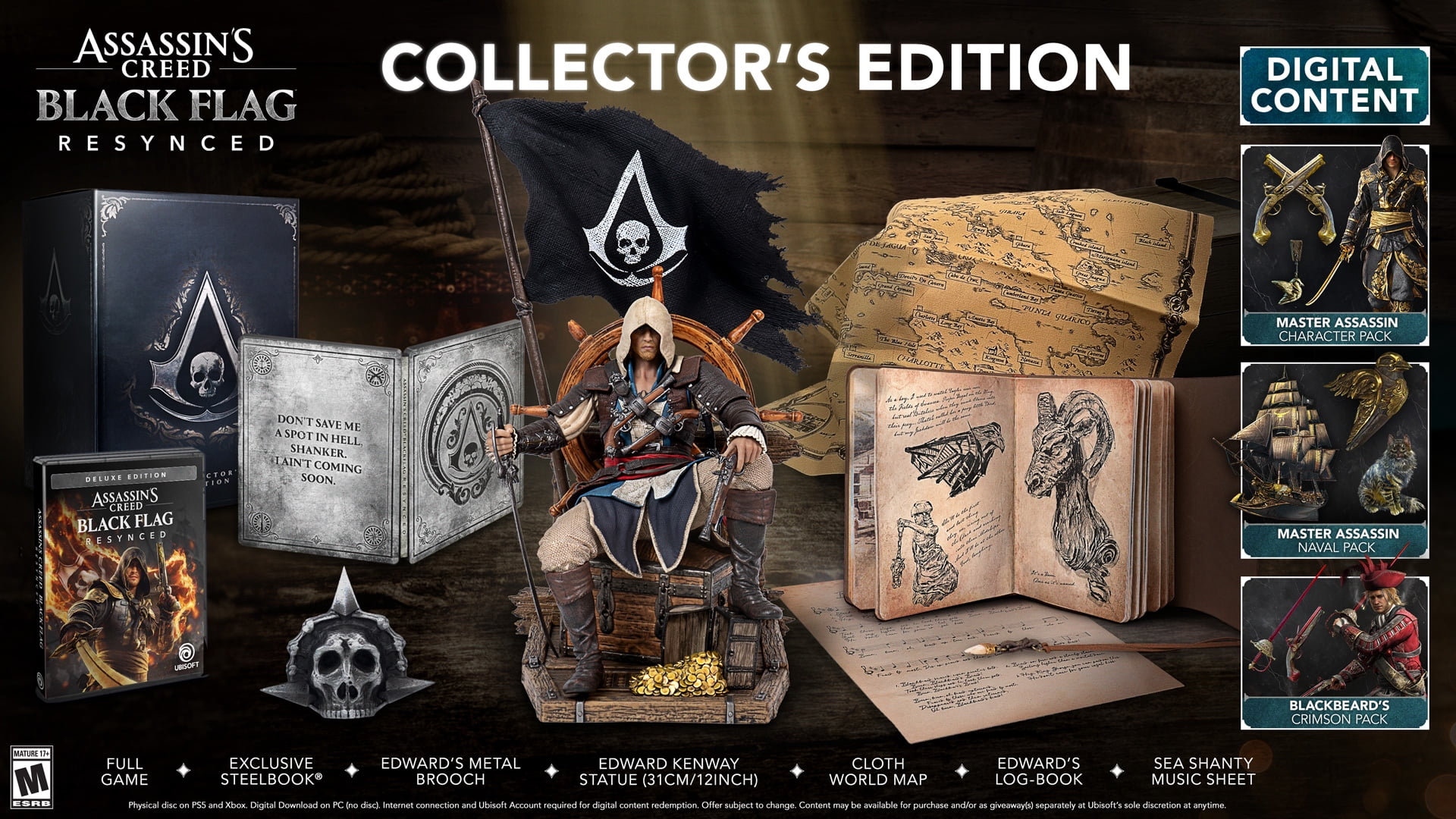 Jeu vidéo Assassin's Creed Black Flag Resynced - Collectors Edition pour (Xbox Series X)