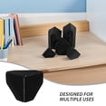 thumbnail image 3 of SHOWERORO 100Ud Protectores De Esquinas De Plástico Negros Para Envíos Con Protección Triple Y Anticolisión, 3 of 8