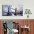 thumbnail image 2 of London Landscape Painting Abstract Wall Art Tower Bridge Wall Decor Framed Canvas Wall Art For Home Decoration, 2 of 7