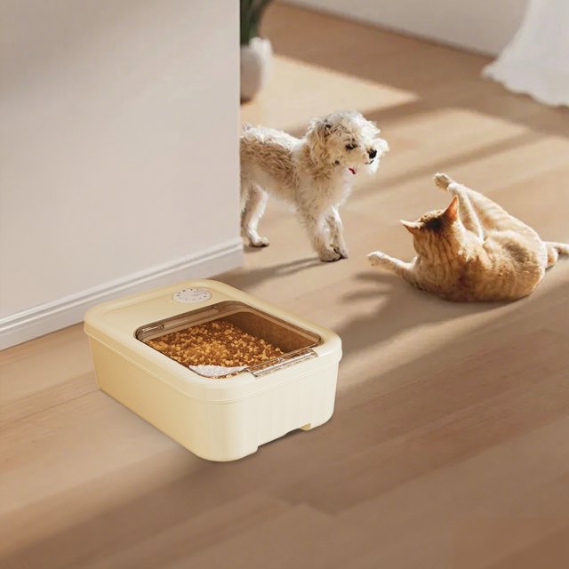 KER Airtight Pet Food Storage Container For Dog Cat And Other Pet Food Storage B In With Measuring Cup Storage Bucket For Dog Food
