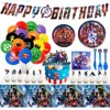 Birthday Party Supplies for 10 Superhero Guests - Superhero Party Supplies Birthday Party Supplies Decoration -Party Supplies